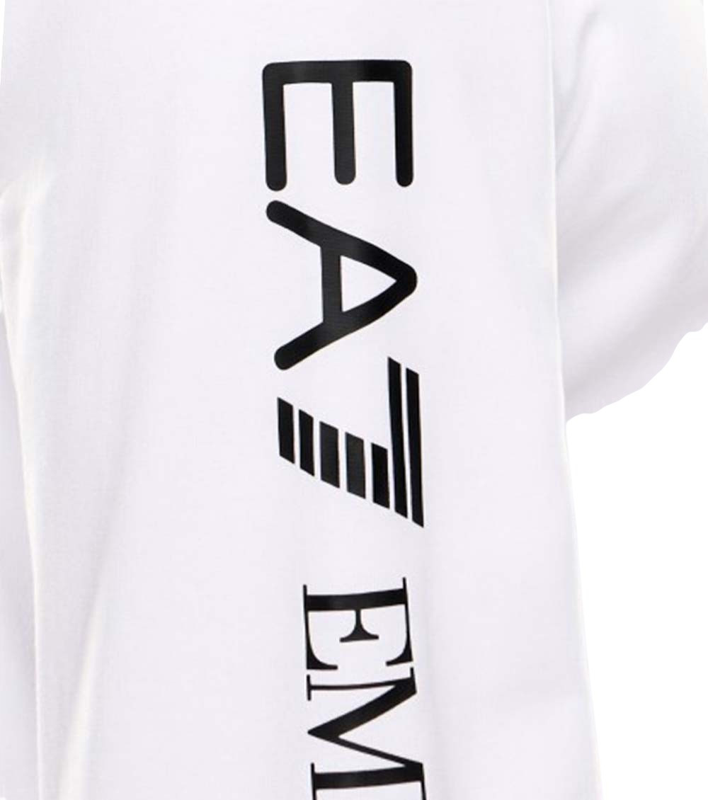 White Logo Hoodie