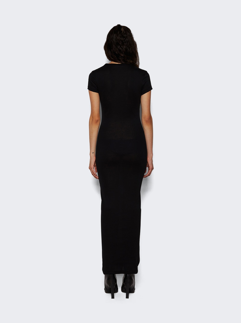 Cap sleeve dress - Black