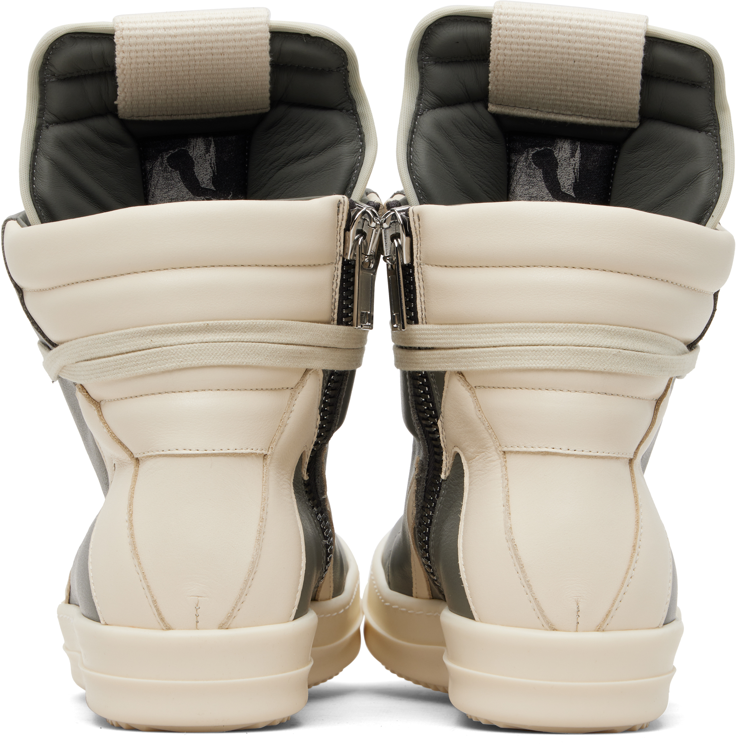 Gray Temple Geobasket Sneakers