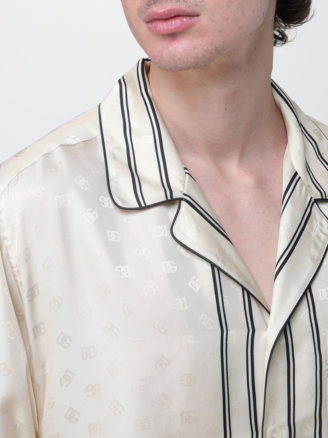 Shirt Men color Beige