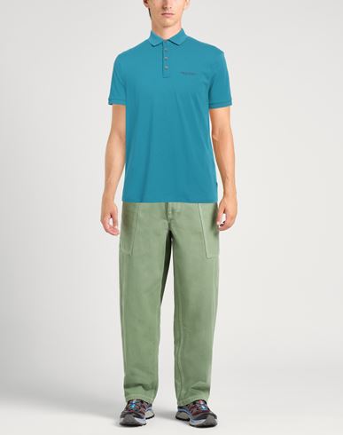 Man Polo shirt Deep teal
