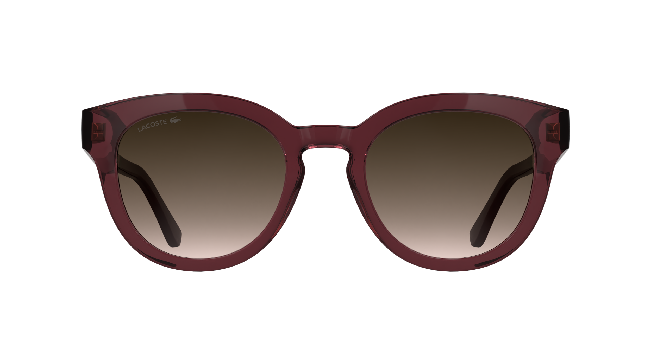 Lacoste Vrouw Lacoste L6070S 601 Zonnebrillen Bio-geïnjecteerd Bordeaux Kwadraat Normaa