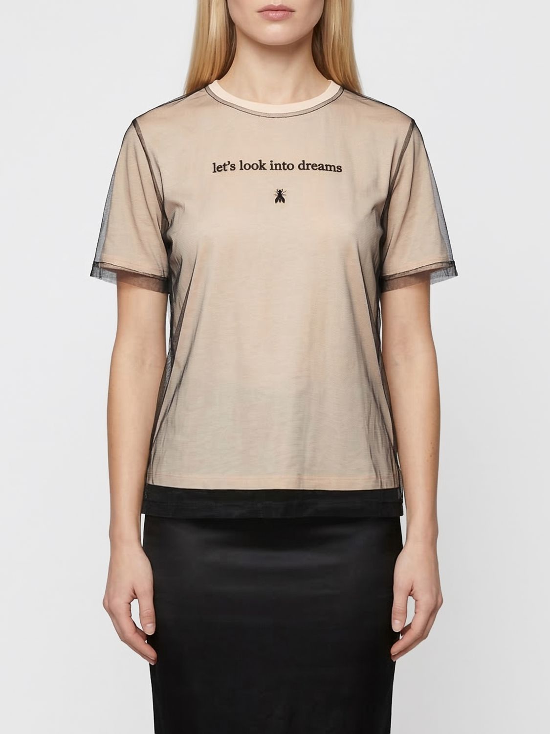 T-Shirt Woman color Yellow Cream