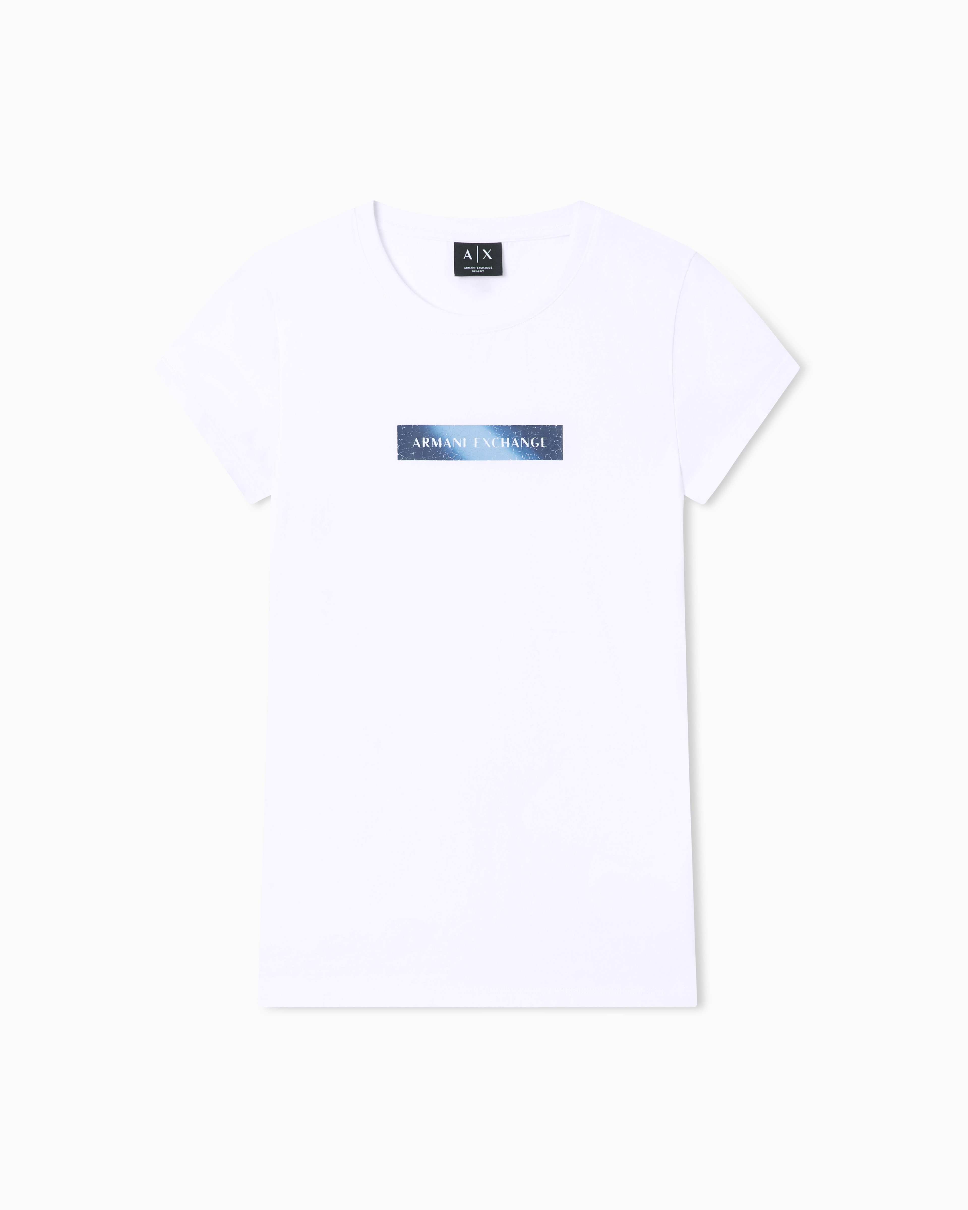 Slim Fit T-Shirt in Stretch Cotton Jersey