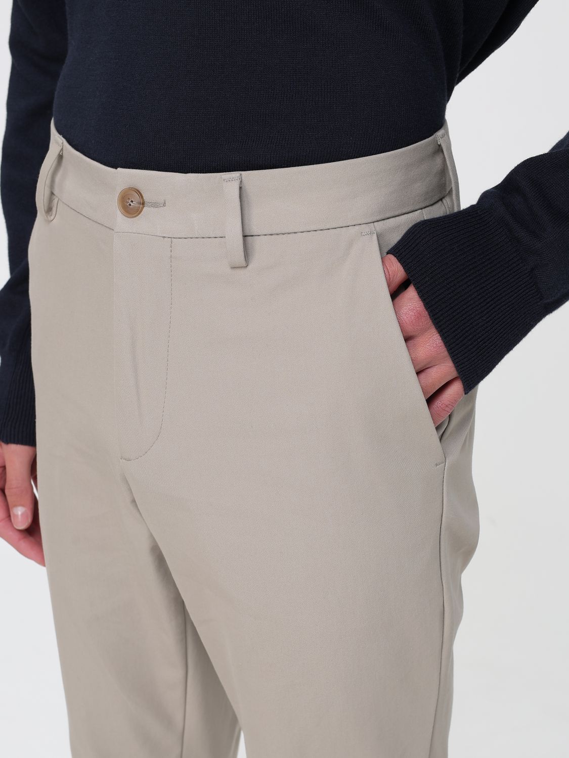 Pants Men color Beige