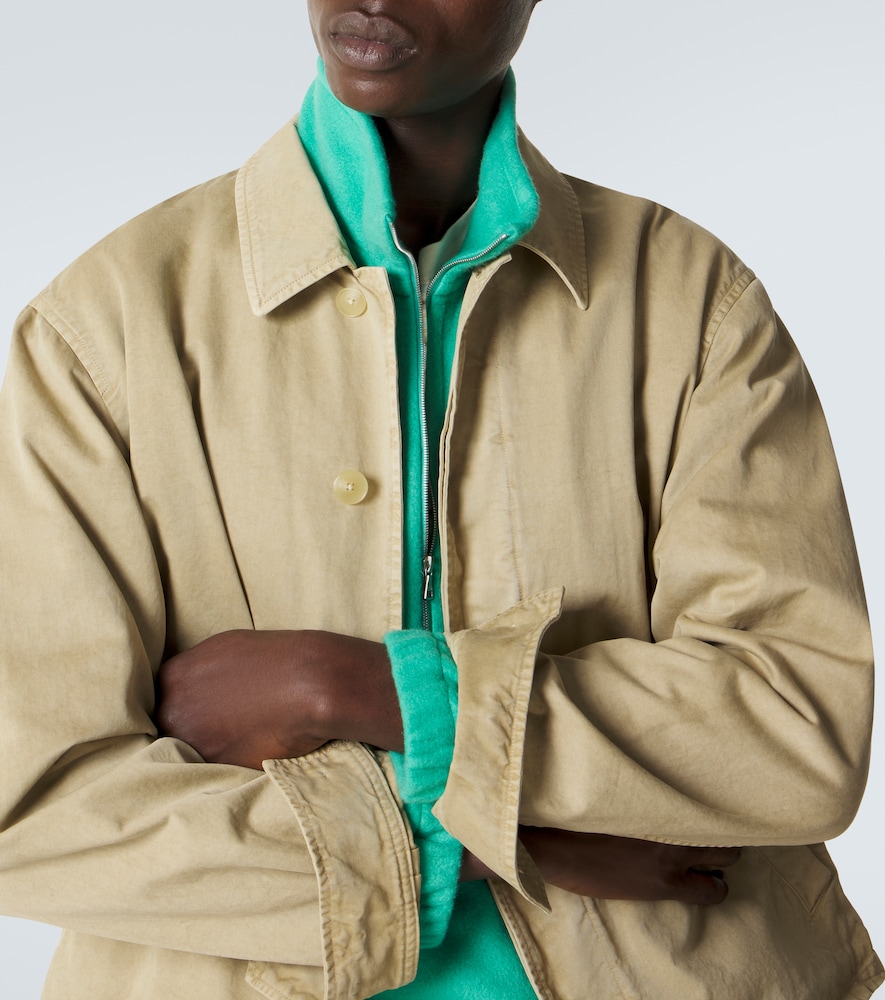 Cotton blouson jacket