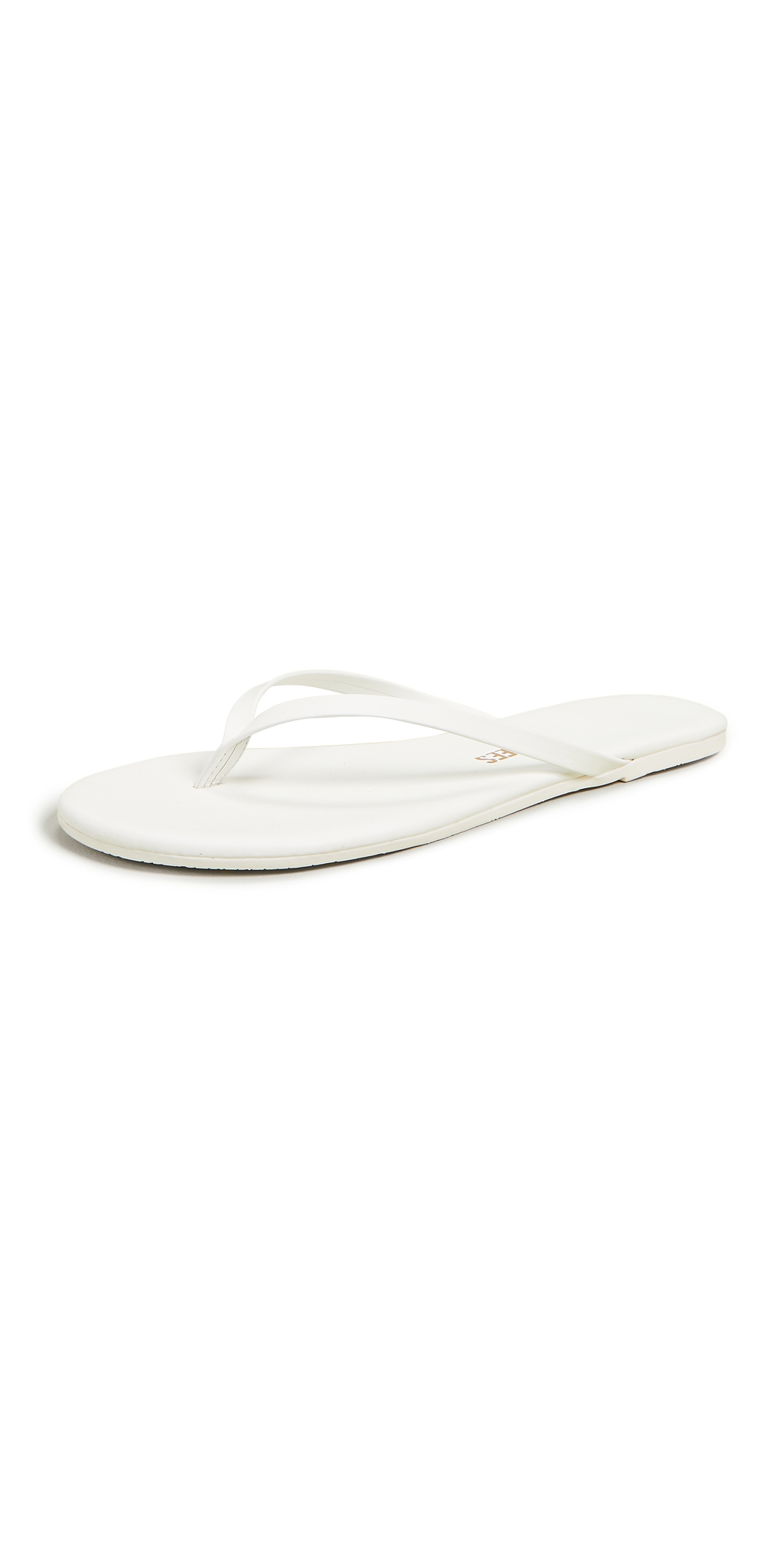 Solids Flip Flops No. White