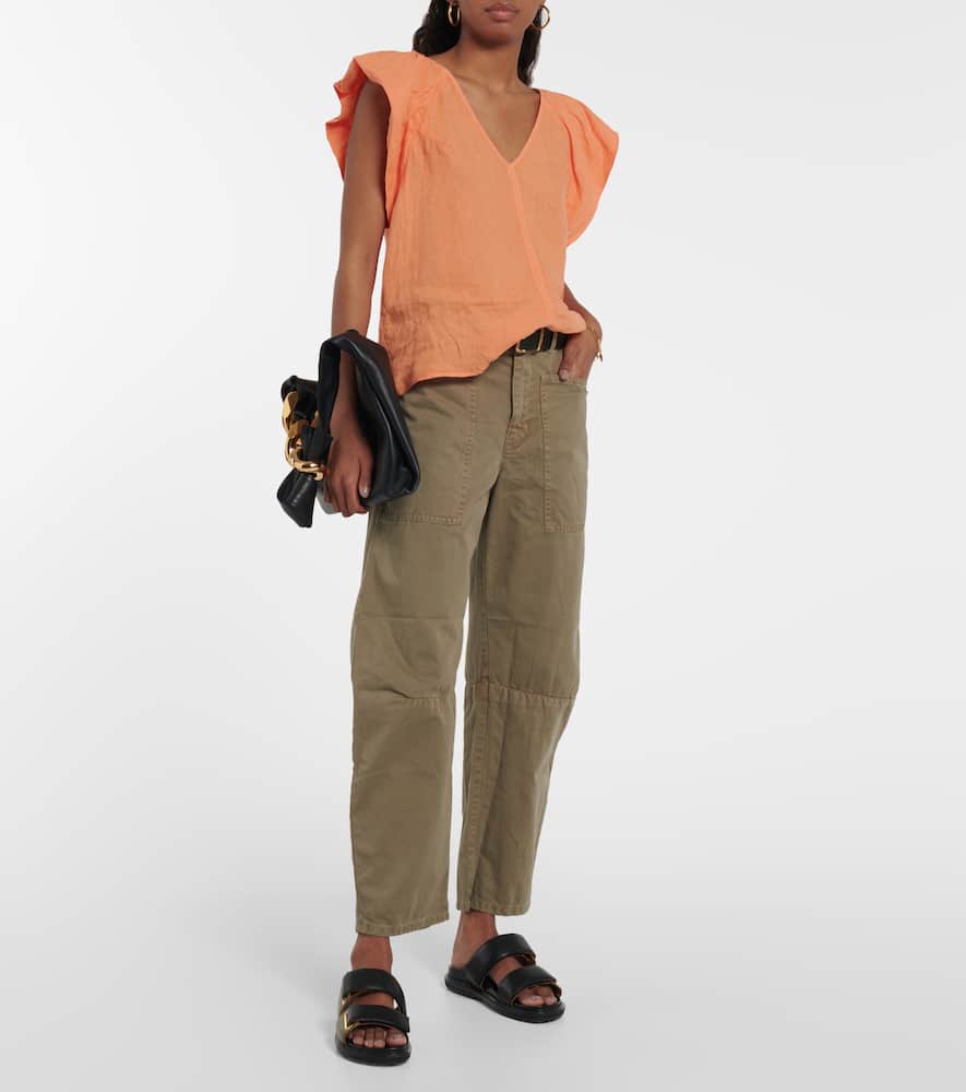 Ava linen top