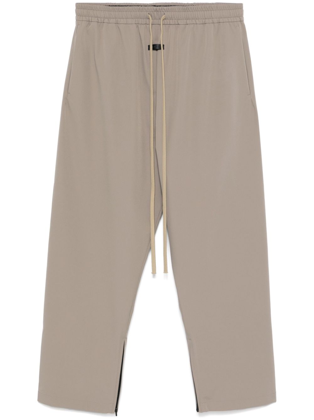 Drawstring trousers - Brown