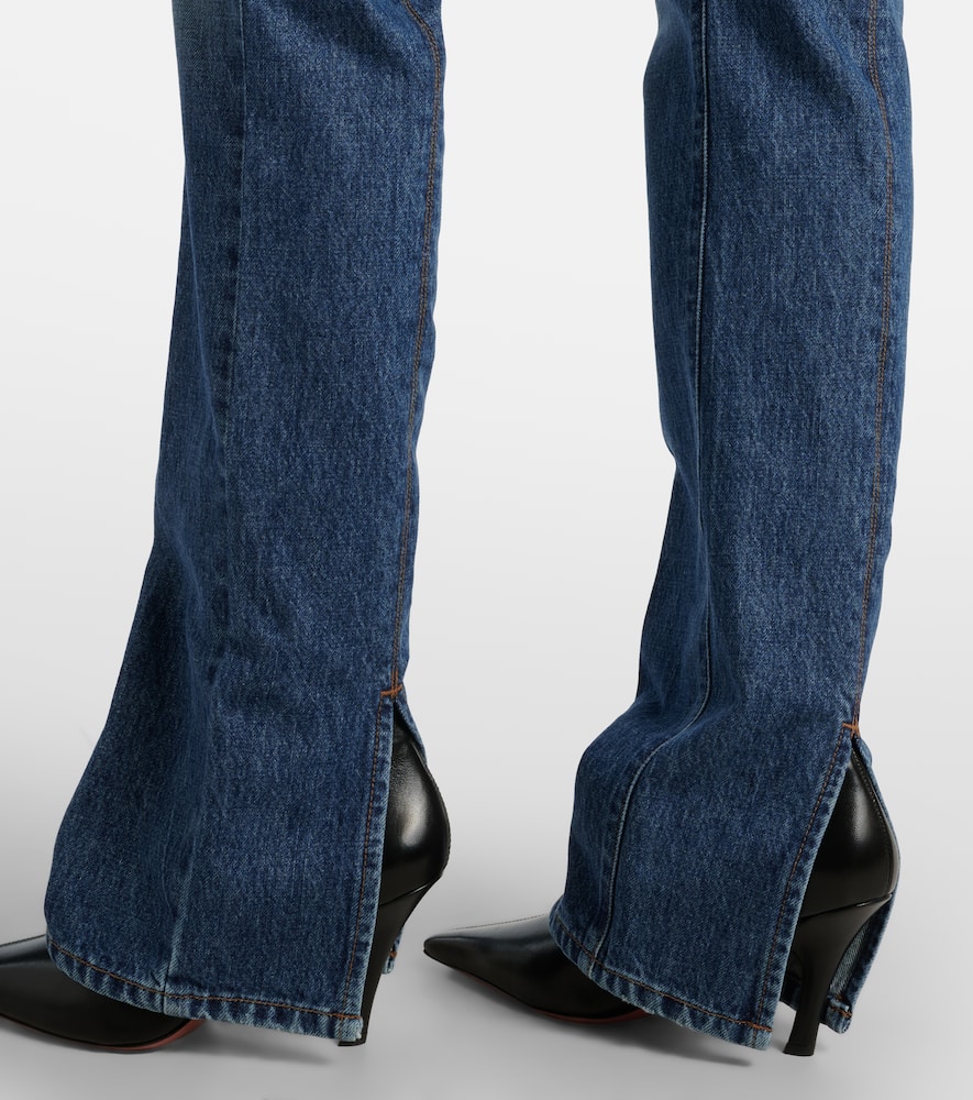 Mid-rise slim jeans