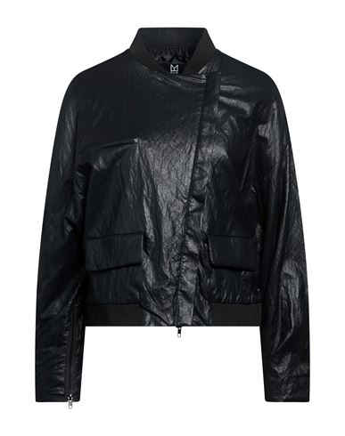 Woman Jacket Black Size 6 Viscose, Polyester, Cotton, Metal fiber