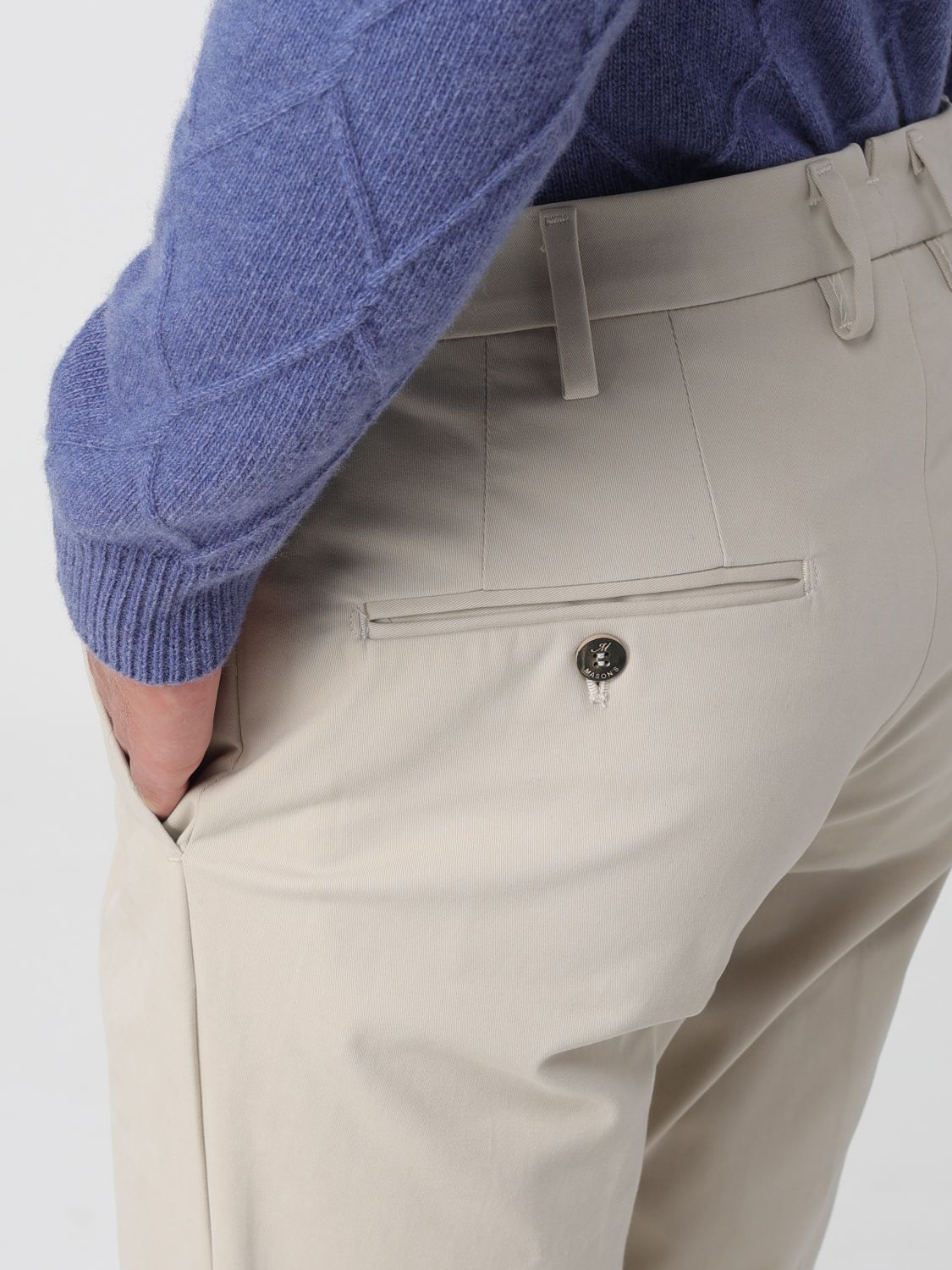 Pants Men color Ice