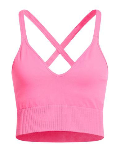 Woman Top Fuchsia Size M/L Nylon, Elastane