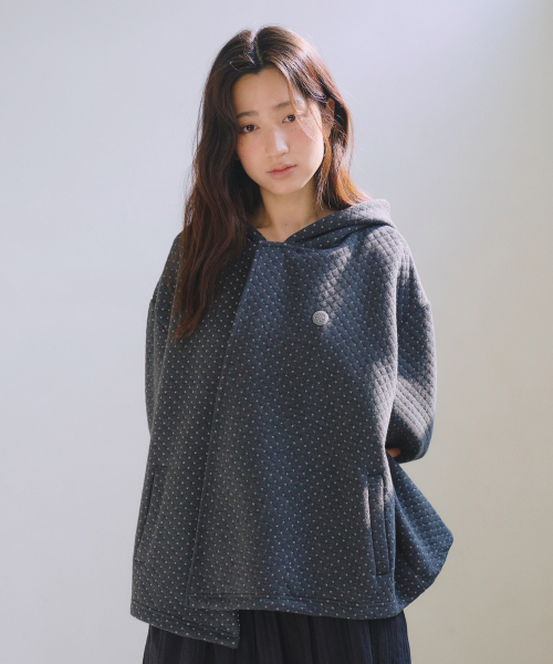 Clover Unbalance Hoodie Zip-Up