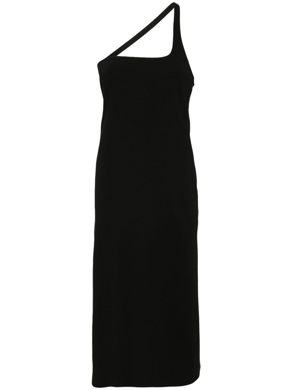 Halterneck midi dress - Black