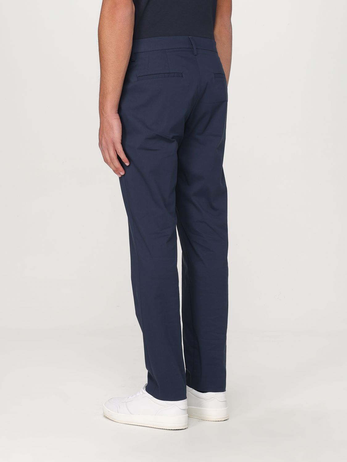 Pants Men color Blue
