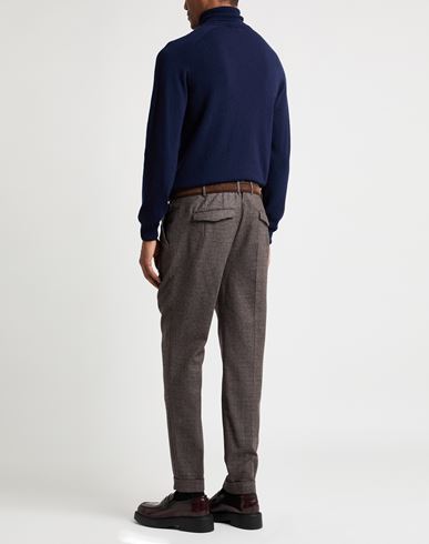 Man Turtleneck Navy Size 3XL Viscose, Wool, Polyamide, Cashmere