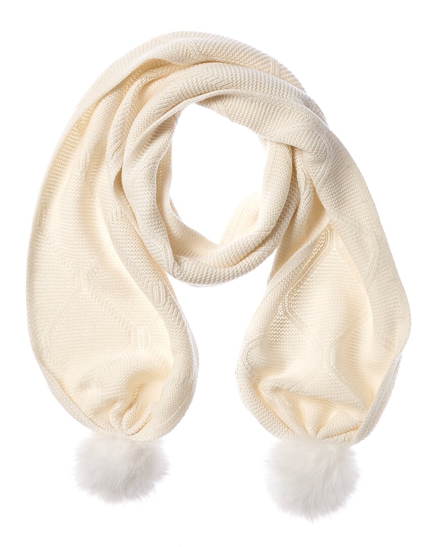 Cashmere Luxe Cable Cashmere Scarf