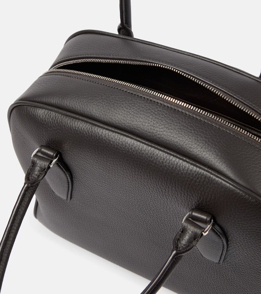 The Row India 12 leather tote bag