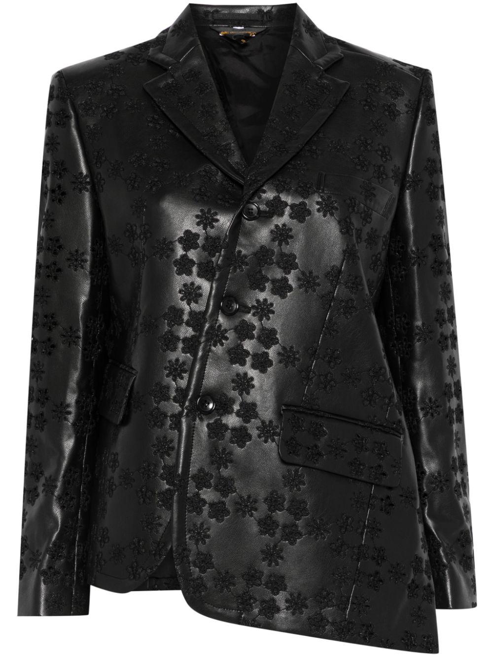 Asymmetric blazer - Black