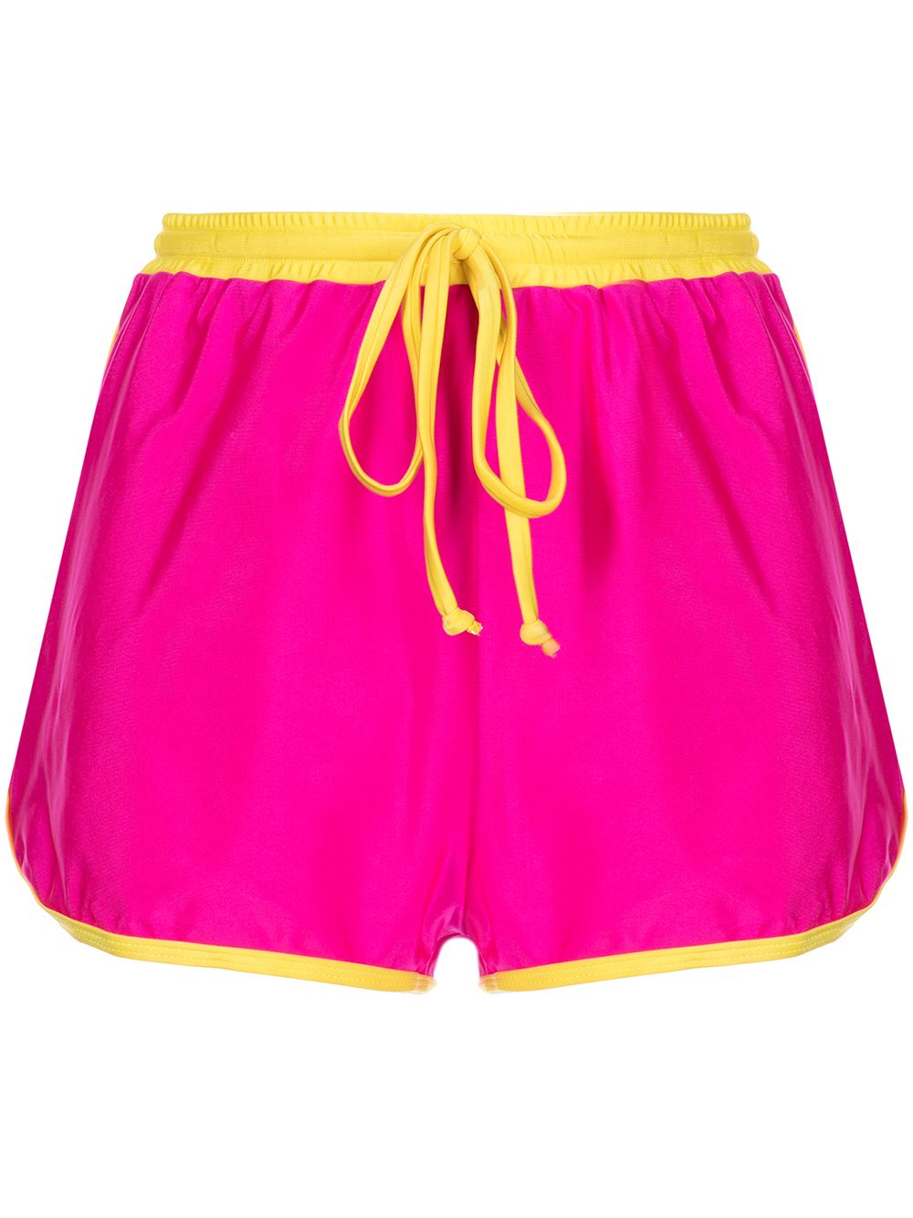 Colourblock swim shorts - Pink