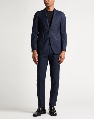 Man Suit Navy Size 40 Virgin Wool