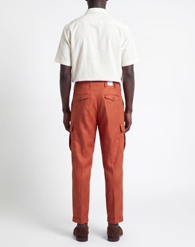 Man Pants Copper Size 30 Polyester, Wool, Viscose, Lycra