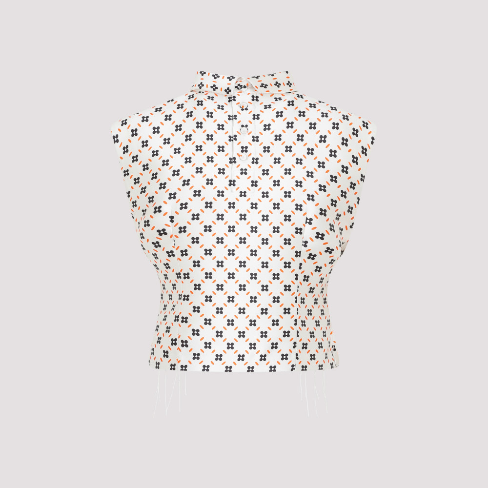 Cropped Sleeveless Top