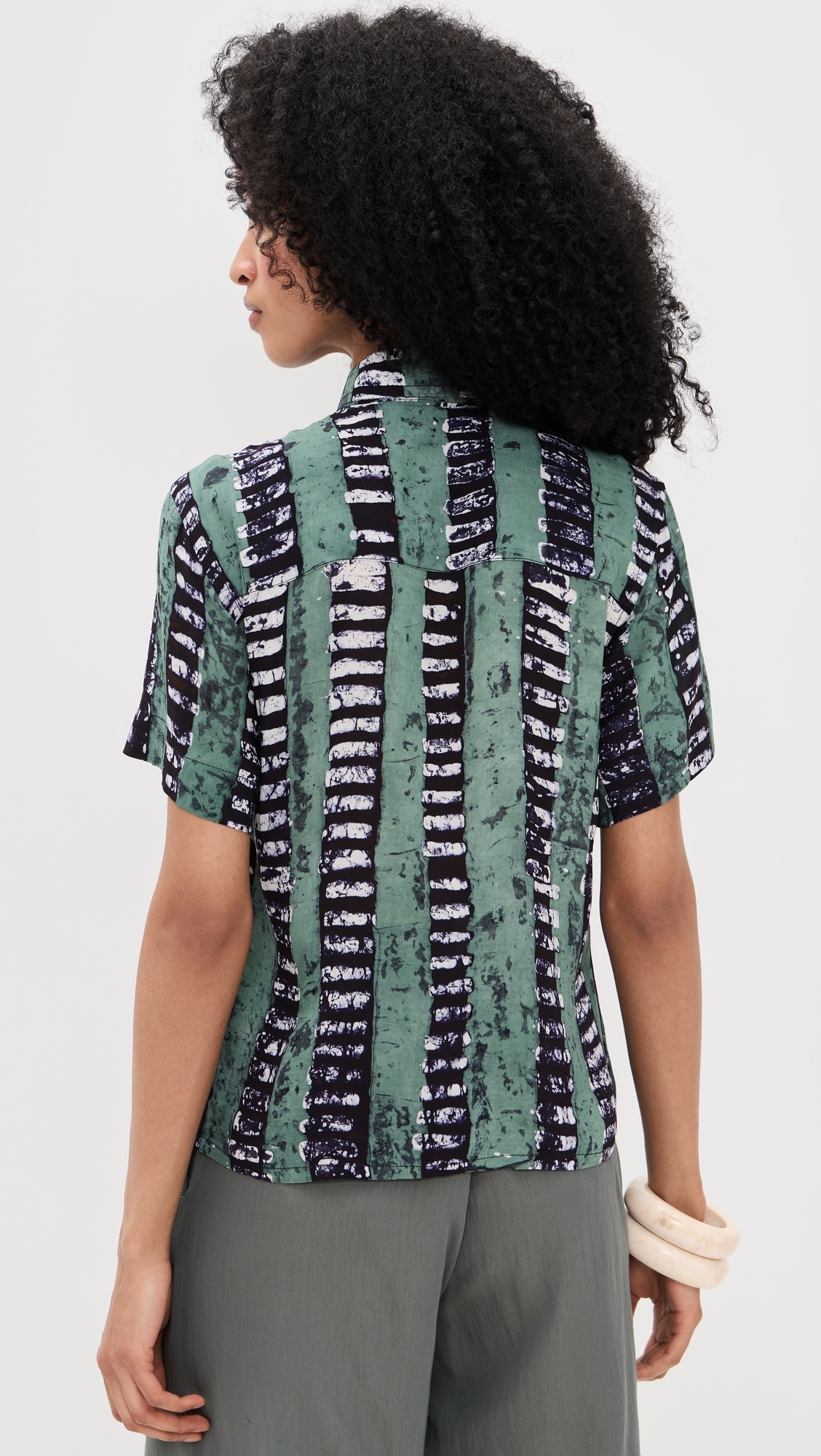 Ewatola Top Green/Blue/White