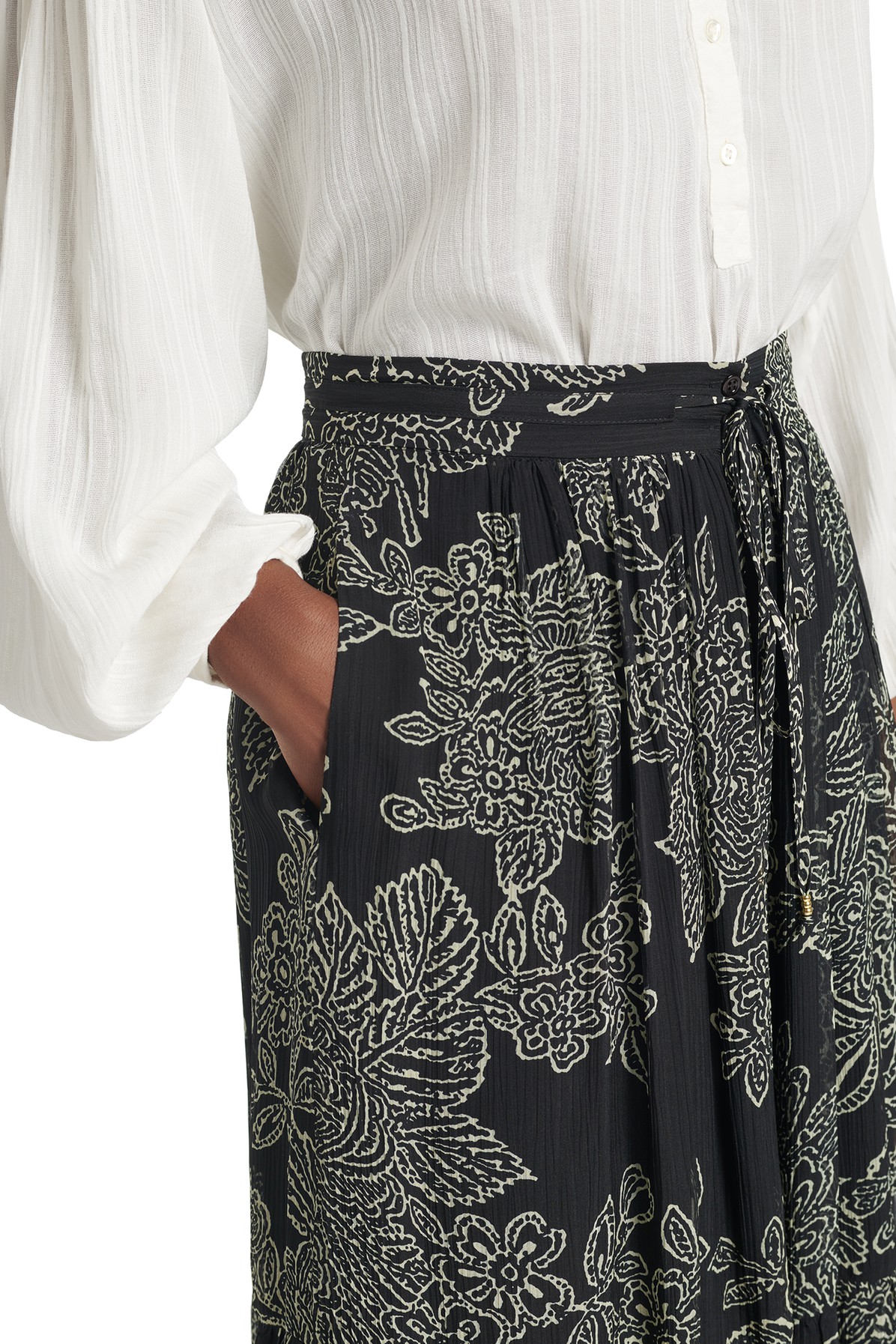Soledad Ruffled Skirt