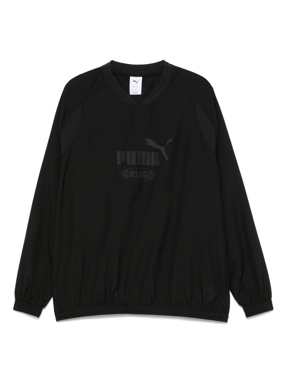 PUMA logo-print T-shirt - Black