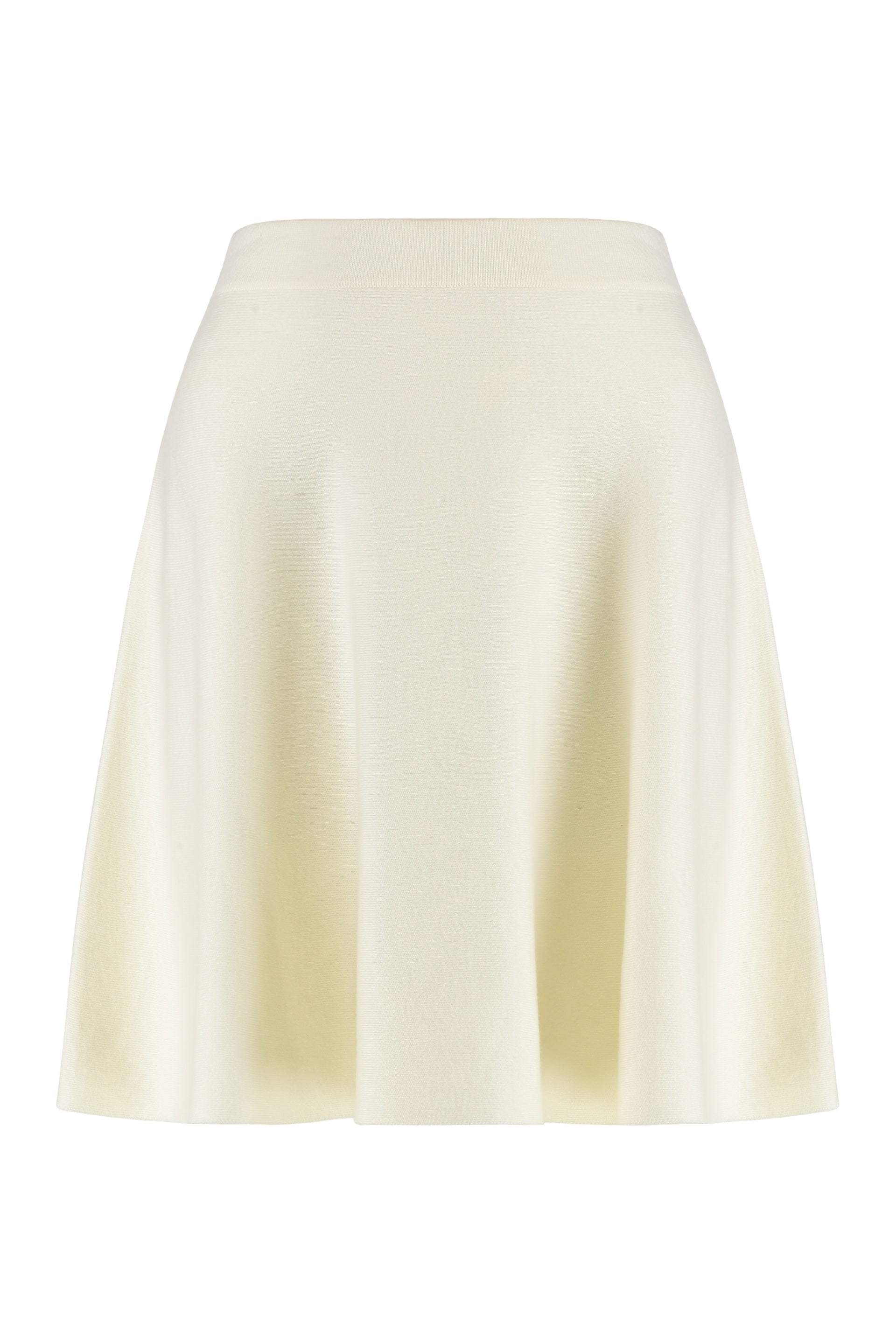 Ubalda Crêpe Cotton Mini Skirt with Elastic Waist