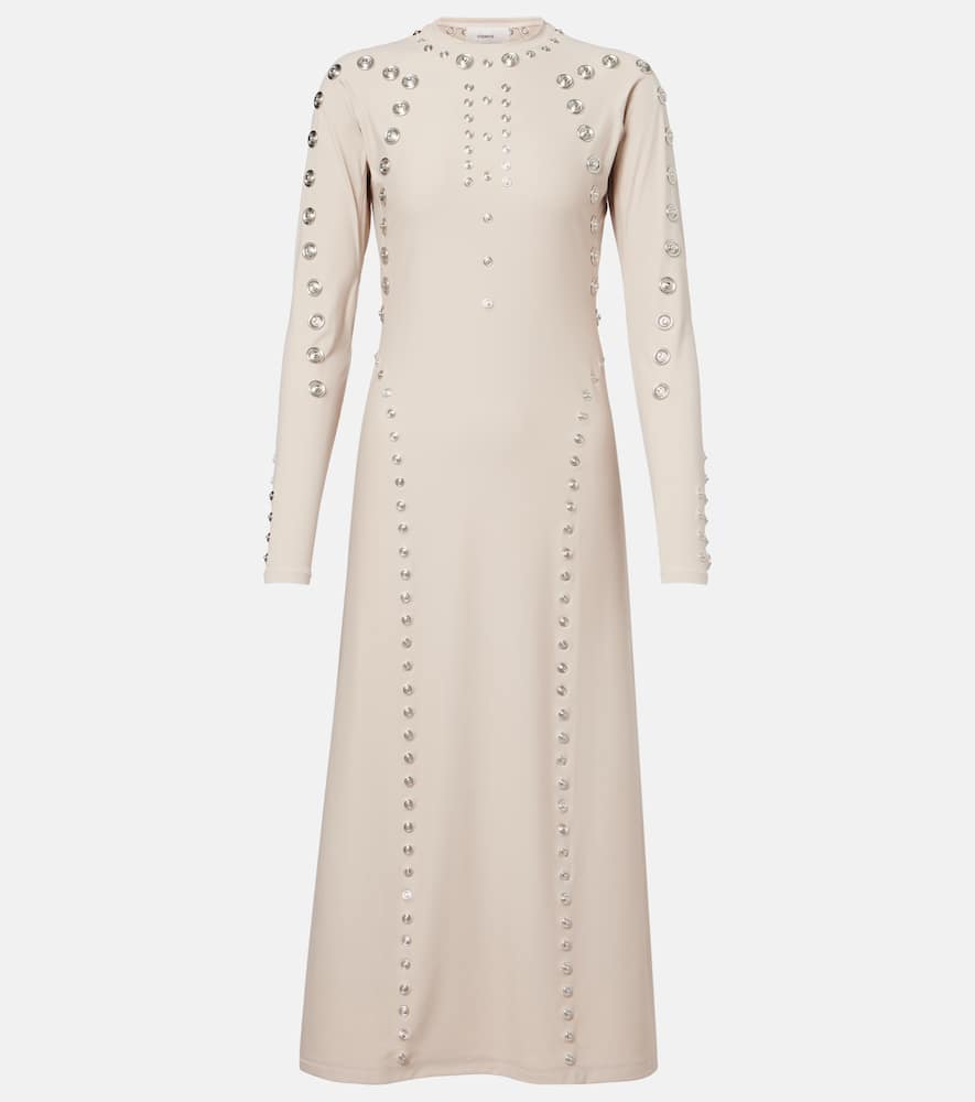 Embellished midi dress