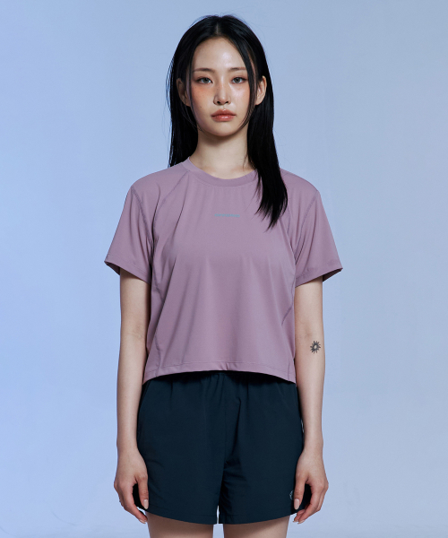 W Coolier Askin Crop Short Sleeve T-Shirt
