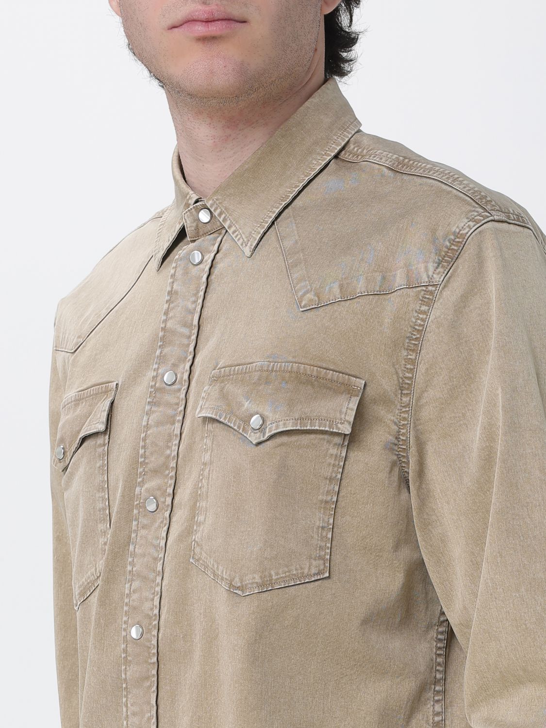 Pants Men color Brown