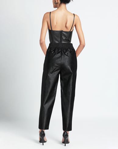 Woman Pants Black Size 2 Viscose, Polyurethane