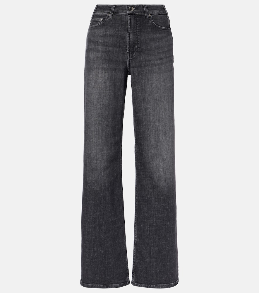 New Baggy high-rise flared jeans