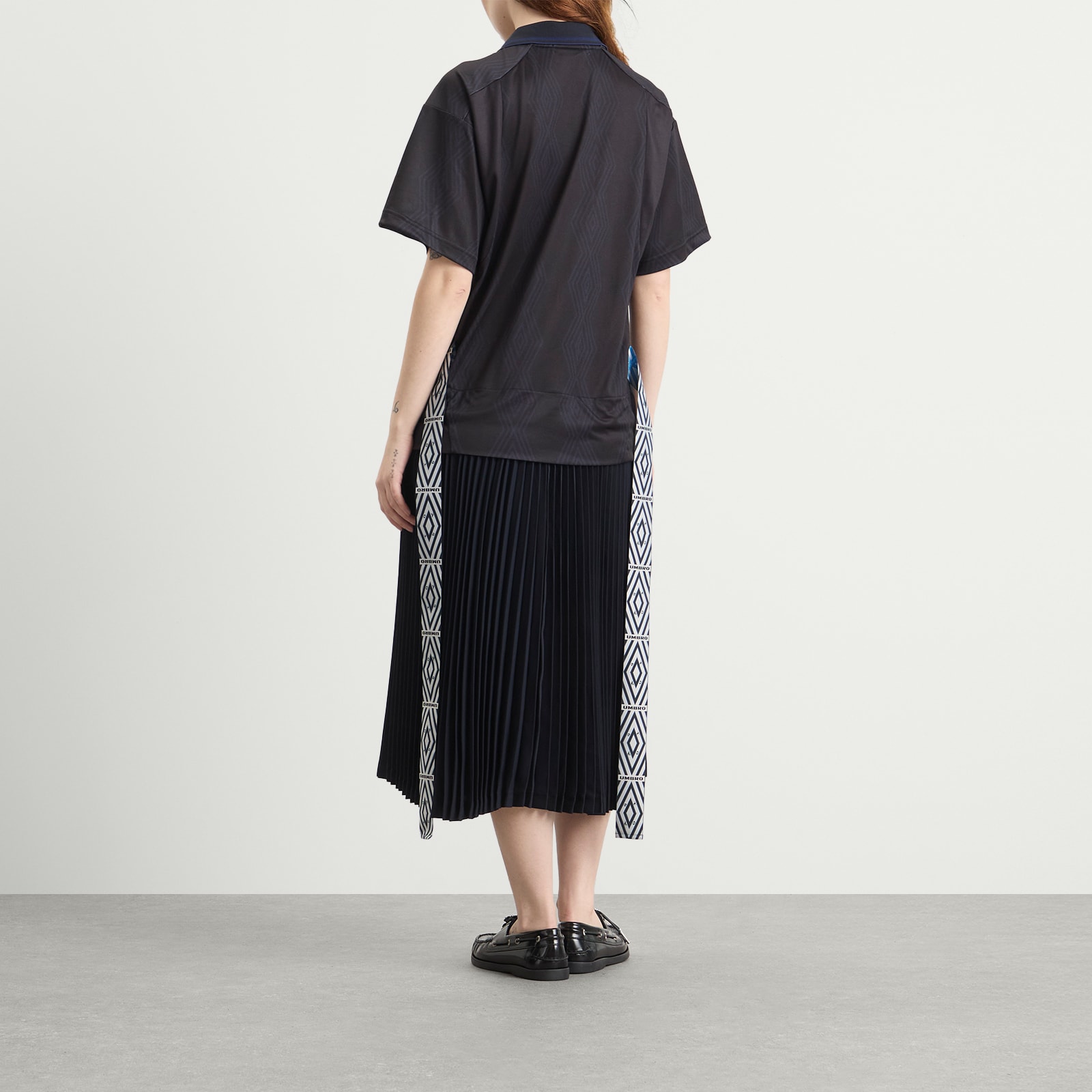 Women's TOGA x Umbro Game Shirt Dress in Black
