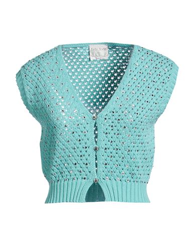 Forte_forte Woman Cardigan Turquoise Size 0 Cotton