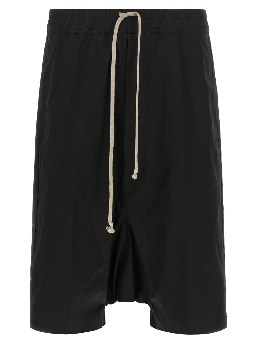 Rick Owens - pods knee length bermuda shorts back pocket