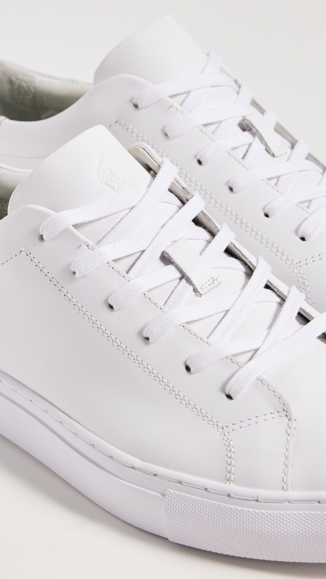 Jermain Ii Leather Sneakers White