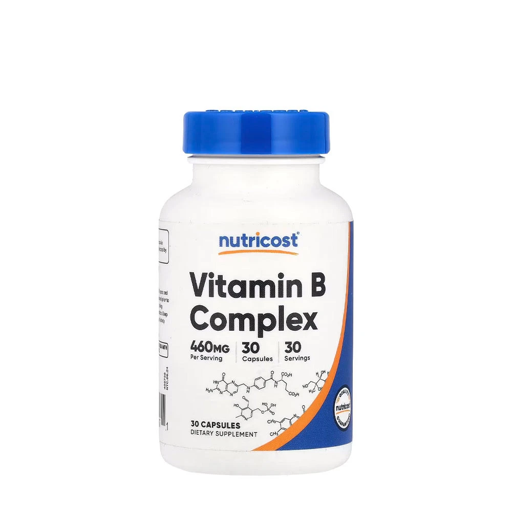 Nutricost - Vitamine B-complex 30 capsule