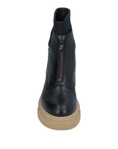 Woman Ankle boots Black Size 6 Soft Leather, Textile fibers