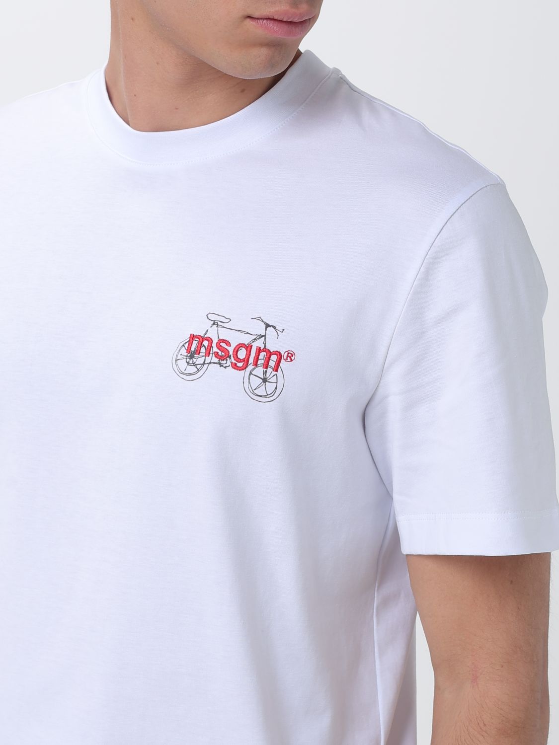 T-Shirt Men color White