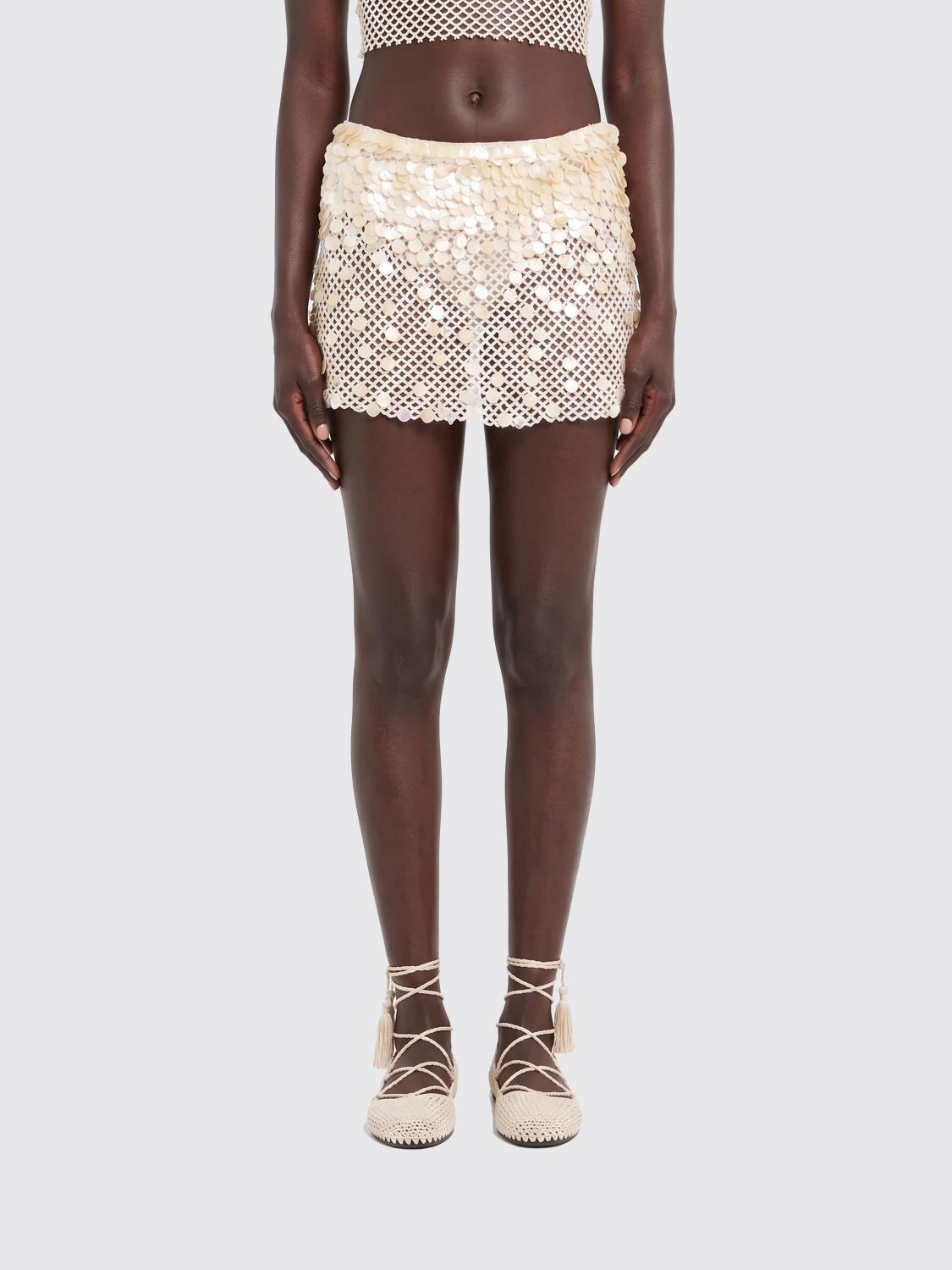 Skirt Woman color Natural