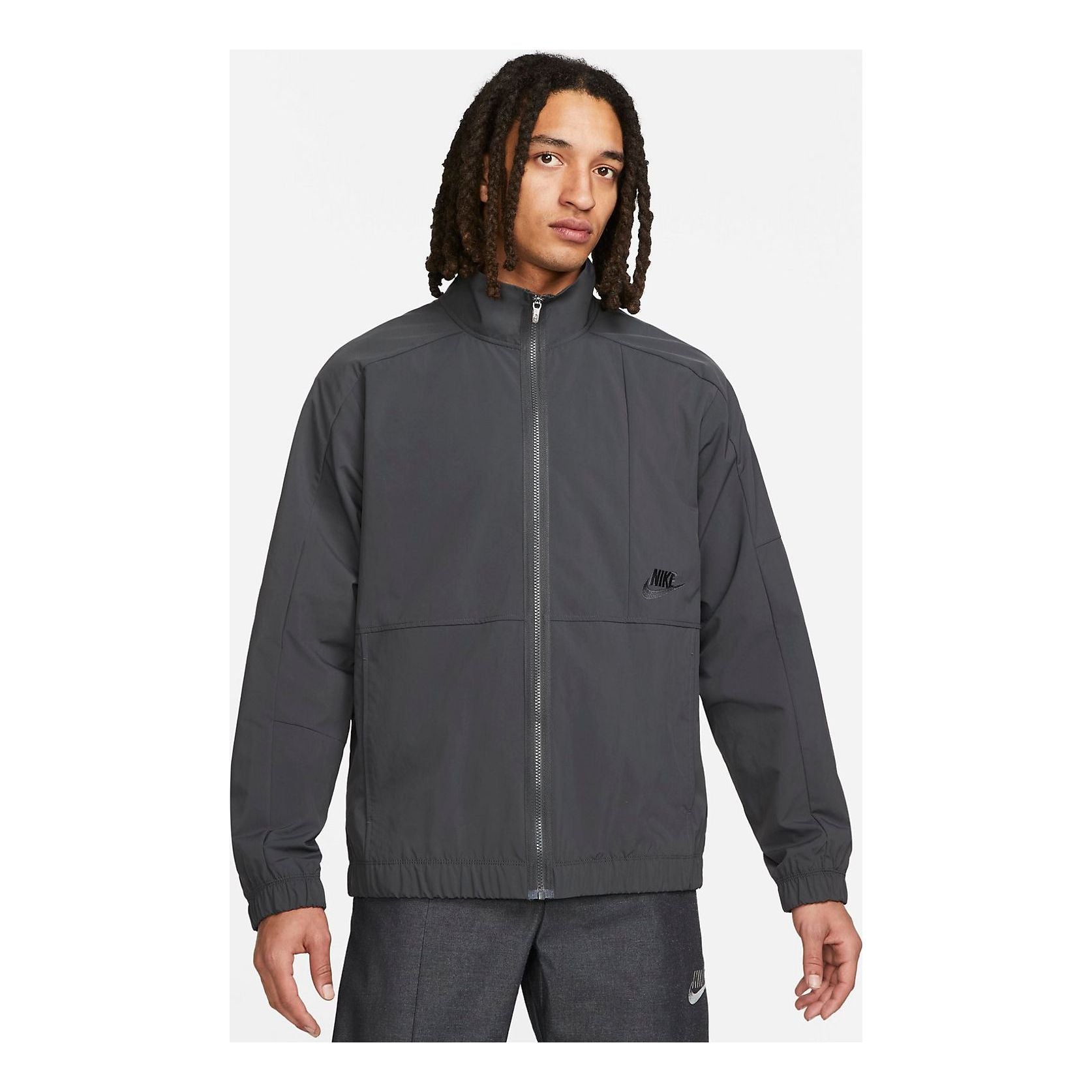 Sportswear Revival Woven Tracksuit Jacket 'Grey'