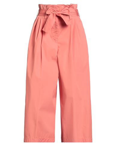 Woman Pants Salmon pink Size 2 Cotton
