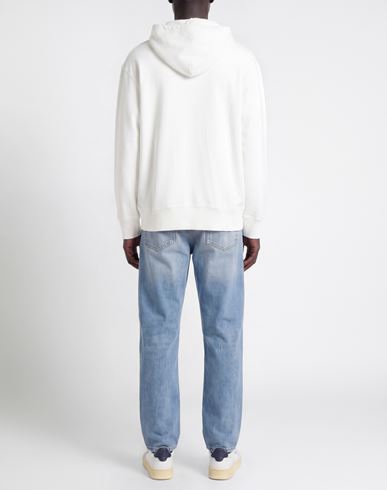 Man Sweatshirt White Size XXL Cotton