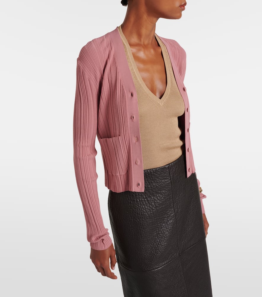 Sinai plissé cardigan