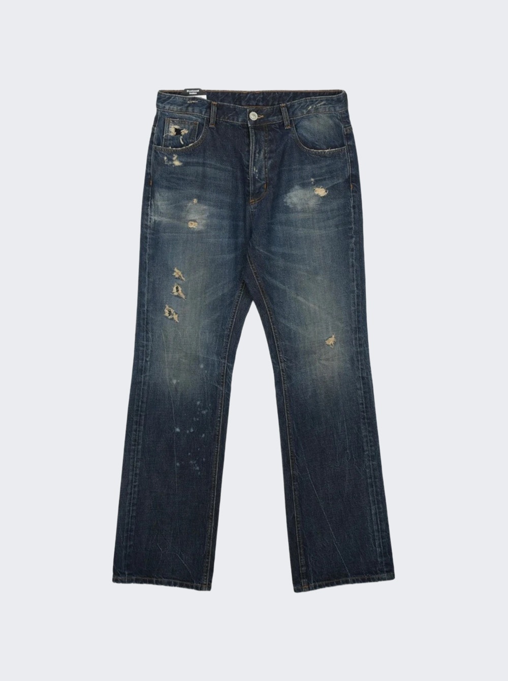 Semi Flared Jeans Blue